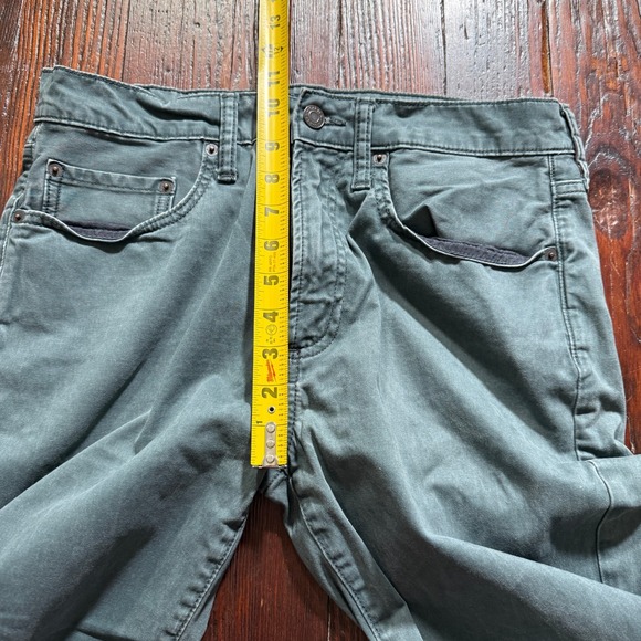 GAP Pants Mens 32x32 Green Gapflex Stretch Classic Slim Straight Soft Wear - Picture 5 of 12